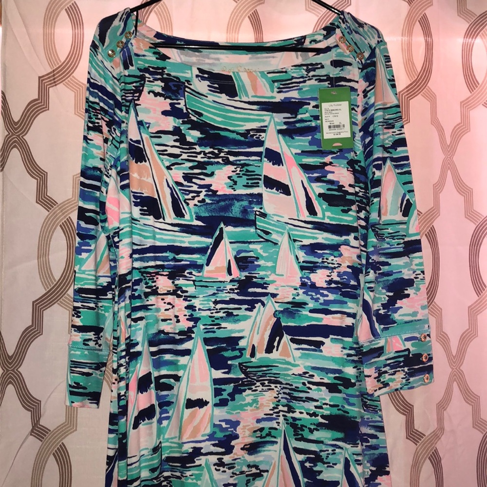 Lilly Pulitzer XL NWT Sophie Dress - Peir Pressure